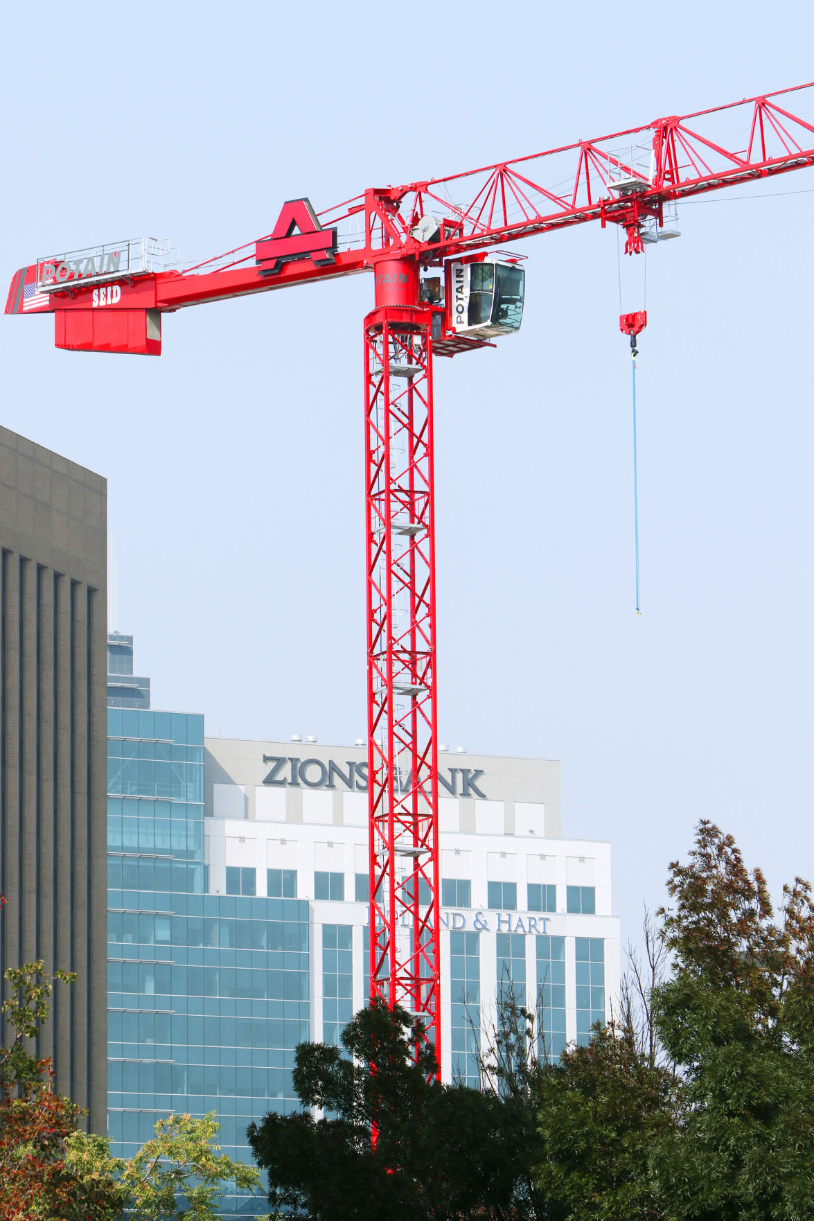 Downtown Boise construction